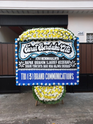 Papan Bunga Duka di Temon Kulon